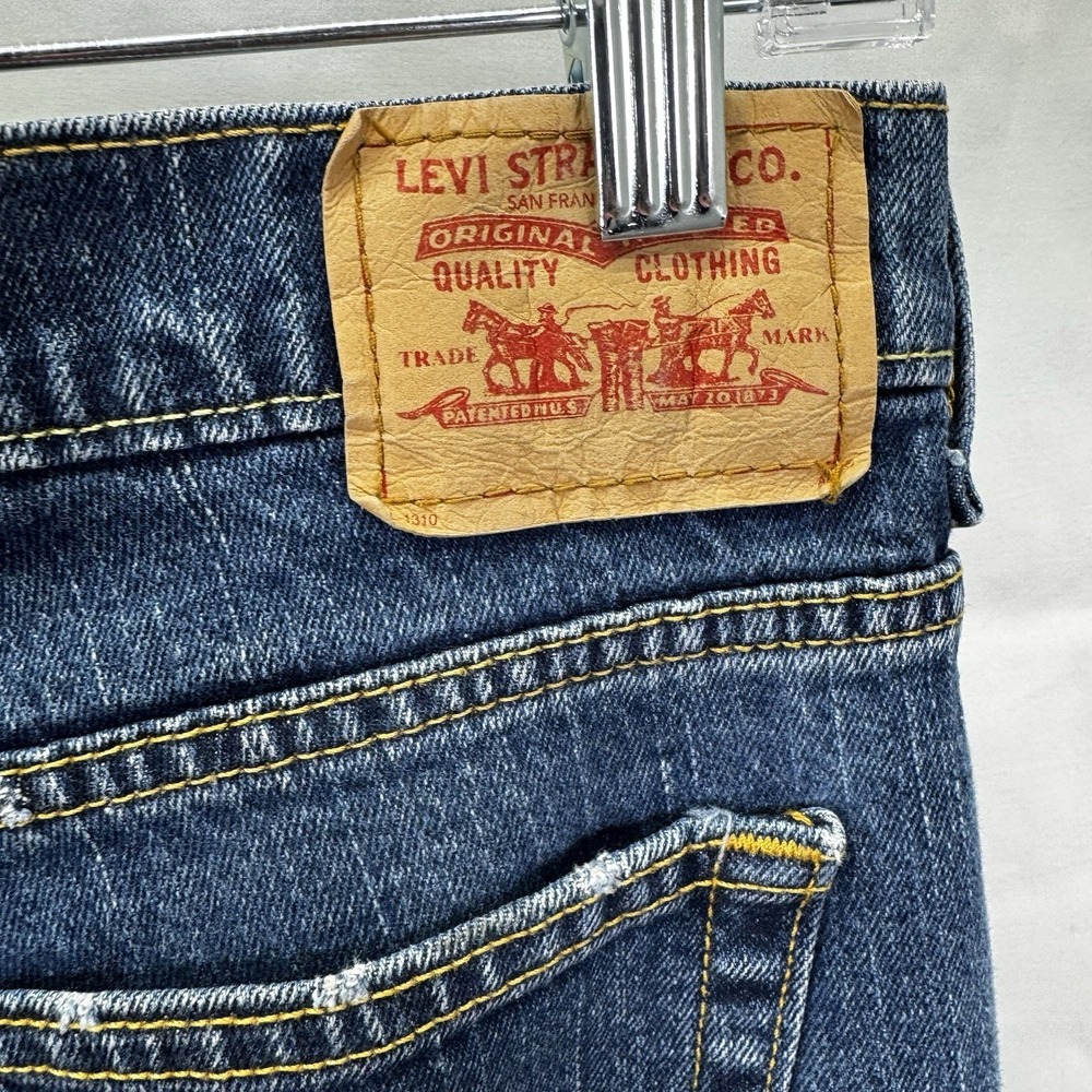 Levi's 515‎ Blue Medium Wash Mid-Rise Bootcut Denim Jeans Women's Size 8M - Picture 6 of 12